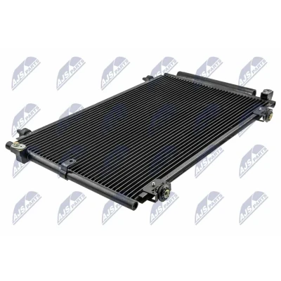 Kuva NTY CCS TY 026 Ilmastoinnin Lauhdutin Vedenerottimella Alumiini 650 R 134a TOYOTA: Corolla IX Station Wagon, Hatchback, Sedan