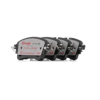 Kuva BREMBO P 85 154X Jarrupalat Kulumisenilmaisemelle Jarrusatulan ruuveilla Ilman tarvikkeita AUDI: A5 B9 Cabriolet, A4 Avant, Q7