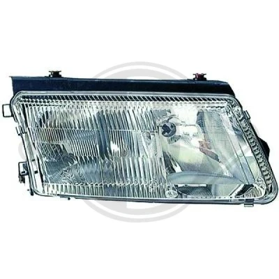 Kuva DIEDERICHS 2245980 Ajovaloumpio Oikea H7, H7/H1, H1 Halogeeni Oikeanpuoleiselle liikenteelle VOLKSWAGEN: Passat B5 Variant, Sedan