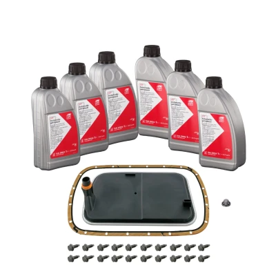 Kuva FEBI BILSTEIN 176873 Tarvikesarja, Öljynvaihto Automaattivaihteisto BMW: 5 Sedan, X3, 3 Sedan