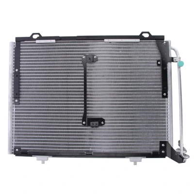 Kuva NRF EASY FIT 35214 Ilmastoinnin Lauhdutin Tiivisterenkaalla 14,6 8,6 Alumiini 560 MERCEDES BENZ: E sarja Sedan, C T modell, CLK Coupe