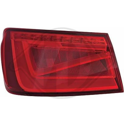 Kuva DIEDERICHS 1033495 Takavalot Vasen Uloin osa LED Lampun kannalla AUDI: A3 Sedan