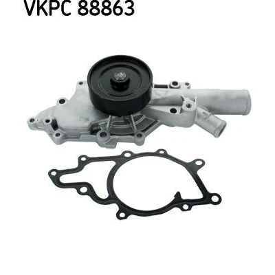 Kuva SKF VKPC 88863 Vesipumppu Tiivisteillä Metalli Moniurahihnavedolle MERCEDES BENZ: E sarja Sedan, T modell, S Sedan