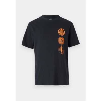 Kuva Volcom Distance Printtipaita, Koko: Small, Antique black