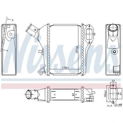 Kuva NISSENS 961423 Välijäähdytin HONDA: CR V 4
