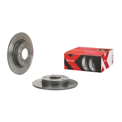 Kuva BREMBO 08.C653.1X Jarrulevyt 265 9 5 täysi, reijitetty pinnoitettu MAZDA: 3 Hatchback, CX 3, Sedan