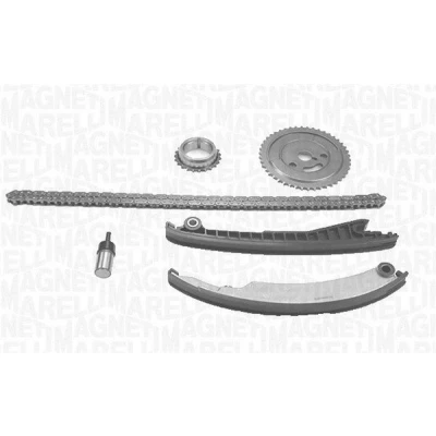 Kuva MAGNETI MARELLI 341500000850 Jakoketjusarja Ketju koteloitu, Yksinkertainen
