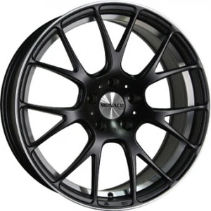Kuva Monaco Mirabeau Matt Black Polished 8x18 5/112 ET45 B73.1