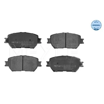 Kuva MEYLE 025 239 2817 Jarrupalat ORIGINAL Quality Etuakseli Ilman kulumisenilmaisinta Huudonvaimennuspellillä TOYOTA: Camry V Sedan