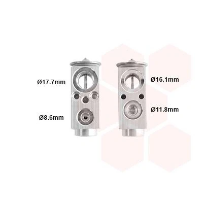 Kuva VAN WEZEL 37001352 Ilmastoinnin Paisuntaventtiili SAAB: 9 3 Farmari
