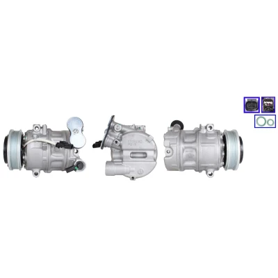 Kuva LUCAS ACP01204 Ilmastoinnin Kompressori PAG 46 YF R134a, R1234yf