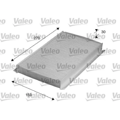 Kuva VALEO CLIMFILTER COMFORT 715518 Raitisilmasuodatin Hiukkassuodatin 270 157 30 LAND ROVER: Range Rover Sport, Discovery 3, 4