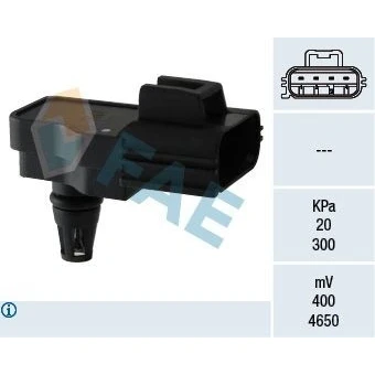 Kuva FAE 15098 Tunnistin, Imusarjapaine FORD: Transit Mk6 Van, FIAT: Ducato III Van