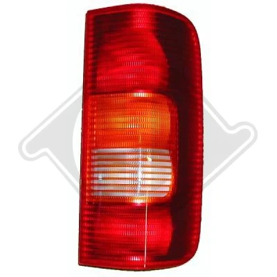 Kuva DIEDERICHS 2280090 Takavalot Oikea P21/5W VOLKSWAGEN: LT 28 35 II Bussi, 46 2 Kasten