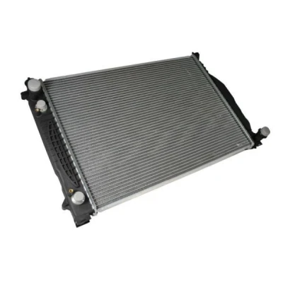 Kuva THERMOTEC D7A005TT Jäähdytin ajoneuvoille ilmastointilaitteella tai ilman 632 449 32 Automaattivaihteisto Jäähdytysrivat juotetut AUDI: A6 C5 Avant