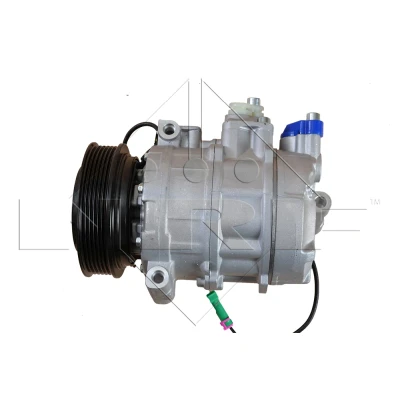 Kuva NRF EASY FIT 32111 Ilmastoinnin Kompressori 7SBU16C 12 PAG 46 kompressoriöljyllä, Tiivisterenkaalla AUDI: A4 B5 Avant, A6 C4 C5 Sedan