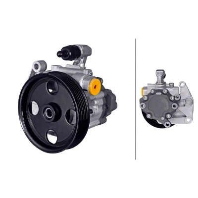 Kuva HELLA 8TL 359 003 401 Ohjaustehostimen Pumppu Hydraulinen 128 6 115 Pyörimissuunta myötäpäivään MERCEDES BENZ: ML sarja, C sarja T modell, R