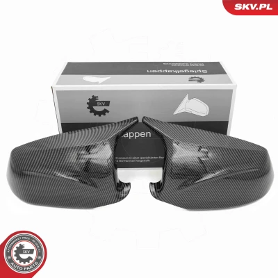 Kuva Suojus, taustapeili, Oikea, Vasen BMW OE 51167216369, 51167216370