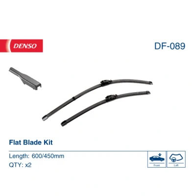 Kuva Pyyhkijänsulka Denso DF 089 Flatblade pyyhinsulka (rungoton) RENAULT: Arkana I