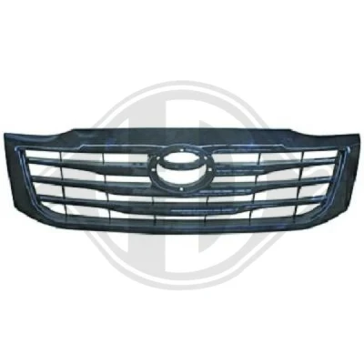 Kuva DIEDERICHS 6685840 Etusäleikkö Musta TOYOTA: HILUX 3 Pick up