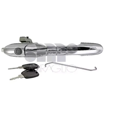 Kuva MIRAGLIO 80/606 Ovenkahva Oikea Avaimella Kromattu FIAT: 500 Hatchback, C Cabriolet, ABARTH: / 595 695 Hatchback