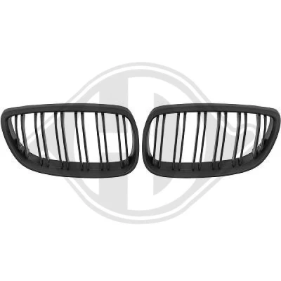 Kuva DIEDERICHS HD Tuning 1216742 Etusäleikkö Musta, Matta BMW: 3 Coupe, Cabriolet