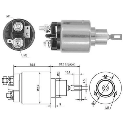 Kuva Magneettikytkin, käynnistin MAGNETI MARELLI 940113050435
