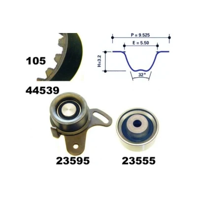 Kuva MAPCO 73539 Jakohihnasarja 105 KIA: Cerato Hatchback, Sedan, RIO 2, HYUNDAI: Getz, Coupe II