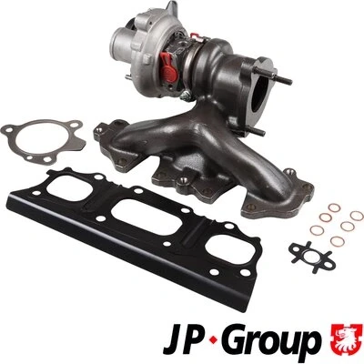 Kuva JP GROUP 4317406000 Turboahdin Pakokaasuahdin Tiivisteillä NISSAN: Qashqai 2