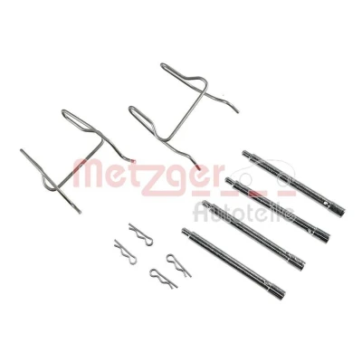 Kuva METZGER 109 1149 Tarvikesarja, Jarrupala PEUGEOT: 406 Coupe, 607 Sedan, MERCEDES BENZ: Vito Van, Bussi