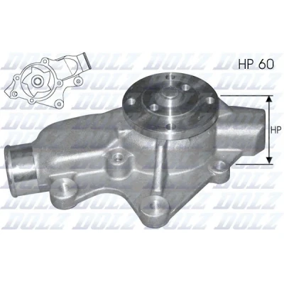 Kuva DOLZ J202 Vesipumppu JEEP: Grand Cherokee I, II