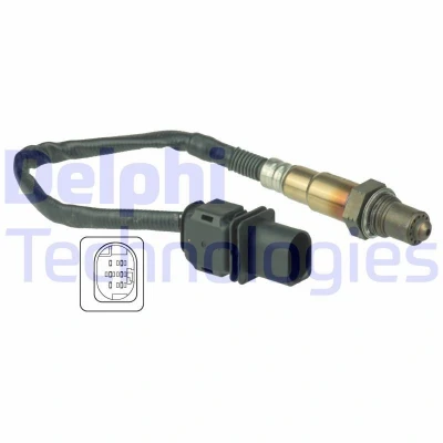 Kuva DELPHI ES20554 12B1 Lambda Anturi Laajakaista lambdasondi, Lämmitetty BMW: 3 Sedan, Touring, 5 Touring