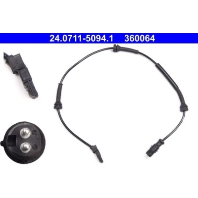 Kuva ATE 24.0711 5094.1 ABS Anturi 557 RENAULT: ESPACE 4, LAGUNA 2, 2 Grandtour