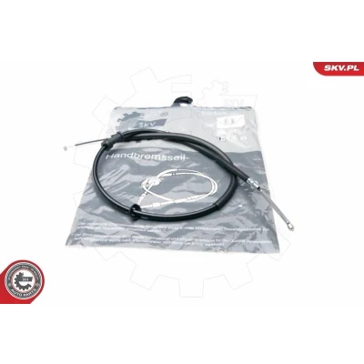 Kuva Vaijeri, käsijarru, Takana, Oikea FIAT PANDA, PANDA Skåp/halvkombi OE 51708685, 51708686
