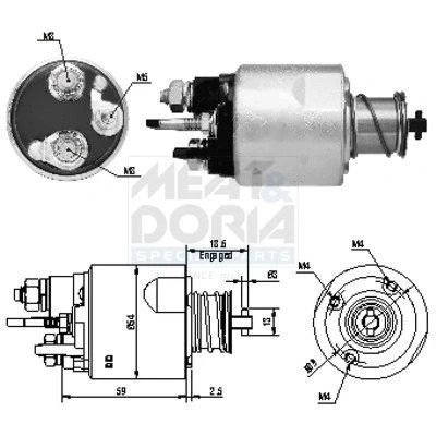 Kuva Magneettikytkin, startti MEAT &amp; DORIA 46169