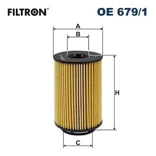 Kuva FILTRON OE 679/1 Öljynsuodatin Suodatinpanos BMW: 5 Touring, Sedan, X5