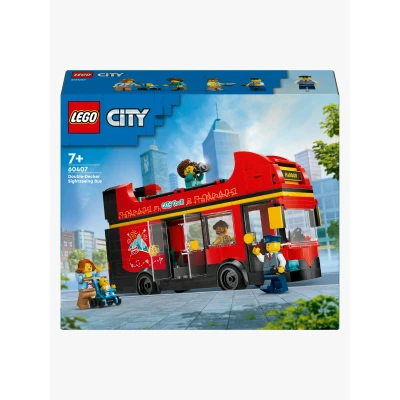 Kuva LEGO City 60407 Punainen kaksikerroksinen turistibussi