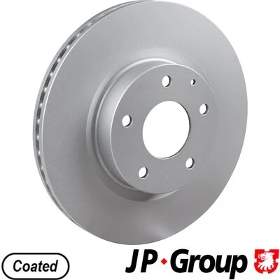 Kuva JP GROUP 3863102300 Jarrulevyt Etuakseli 295 25 5 tuuletettu sisältä pinnoitettu MAZDA: 3 Hatchback, Sedan, CX