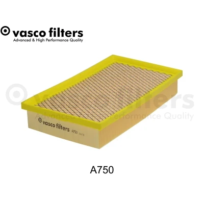 Kuva DAVID VASCO A750 Ilmansuodatin suorakulmainen (rectangular) Suodatinpanos sisäänrakennetulla säleiköllä FORD: Focus Mk1 Farmari