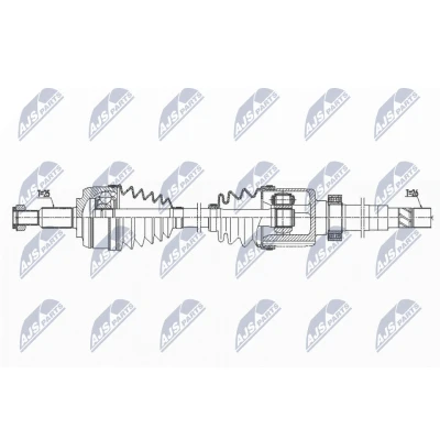 Kuva Vetoakseli, Etuakseli, oikea Renault Megane grandtour IV, halvkombi IV OE 391005002R, 391009373R
