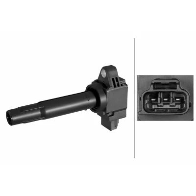 Kuva HELLA 5DA 358 290 761 Sytytyspuola 3 napaa 12V Liitäntä SAE