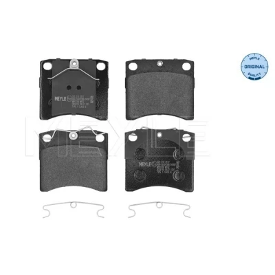 Kuva MEYLE 025 216 3517 Jarrupalat ORIGINAL Quality Etuakseli Ilman kulumisenilmaisinta Huudonvaimennuspellillä VOLKSWAGEN: Transporter 4
