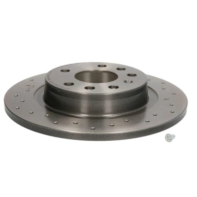 Kuva BREMBO XTRA LINE 08.9511.1X Jarrulevyt 278 12 5 täysi, reijitetty pinnoitettu Ruuveilla SAAB: 9 3 Farmari, Sedan, OPEL: Vectra C CC