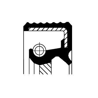 Kuva Akselitiiviste, kampiakseli, Vaihteiston puoli BMW, CITROËN, FIAT, LANCIA, MERCEDES BENZ, OPEL, PEUGEOT, RENAULT, VOLVO OE 011913, 011914, 9400119