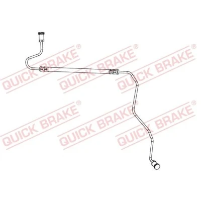 Kuva QUICK BRAKE 96.017 Jarruletku 650 M10x1 PEUGEOT: 207 Hatchback, SW