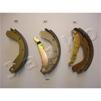 Kuva JAPKO 55999 Jarrukengät Taka akseli 200 46 OPEL: Vectra A Sedan, Kadett E Sedan