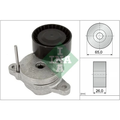 Kuva INA 534 0795 10 Hihnankiristin PEUGEOT: Boxer Bussi, Flatbed Kuorma auto/Alusta