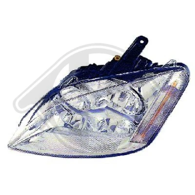 Kuva DIEDERICHS 1465980 Ajovaloumpio Oikea H7, H7/H1, H1 Oikeanpuoleiselle liikenteelle Ilman sähkömoottoria FORD: Focus C Max