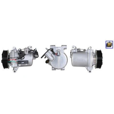 Kuva ELSTOCK 51 1079 Ilmastoinnin Kompressori PAG 100 YF R134a, R1234yf Tiivisteillä