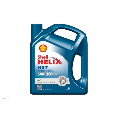 Kuva Shell Helix HX7 Professional AV 5W 30 5l Moottoriöljy 550046292 VOLKSWAGEN: Transporter 5, Multivan 5 (7HM, Passat B6 Variant, AUDI: A6 C6 Avant
